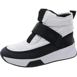 Calvin Klein Women's Mabon Sneaker, White/Black 140, 6.5 UK Calvin Klein Women's Mabon Sneaker, White/Black 140, 6.5 UK