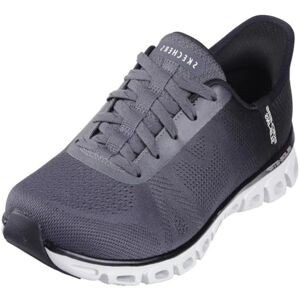 Skechers Women's Hands Free Slip-ins Glide-Step-Excite Sneaker, Black & Charcoal Mesh, 5.5 UK Skechers Women's Hands Free Slip-ins Glide-Step-Excite Sneaker, Black & Charcoal Mesh, 5.5 UK