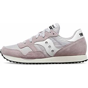 Saucony Women's DXN Trainer Vintage Sneaker, Gray White, 6 UK Saucony Women's DXN Trainer Vintage Sneaker, Gray White, 6 UK