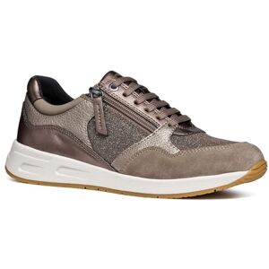Geox Women's D Bulmya B Sneaker, Taupe Dk Beige, 7 UK Geox Women's D Bulmya B Sneaker, Taupe Dk Beige, 7 UK