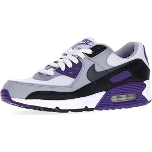 Nike Women's Air Max 90 Sneaker, White Iron Grey Black Wolf Grey, 4 UK Nike Women's Air Max 90 Sneaker, White Iron Grey Black Wolf Grey, 4 UK