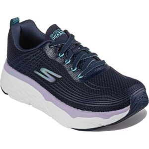 Skechers Womens Max Cushioning Elite Sneaker, Blue Navy Lavender, 8 Wide Skechers Womens Max Cushioning Elite Sneaker, Blue Navy Lavender, 8 Wide