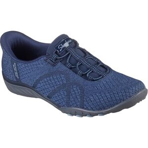 Skechers Women's Breathe-Easy Knitty Waves Sneaker, Navy Knit, 3.5 UK Skechers Women's Breathe-Easy Knitty Waves Sneaker, Navy Knit, 3.5 UK