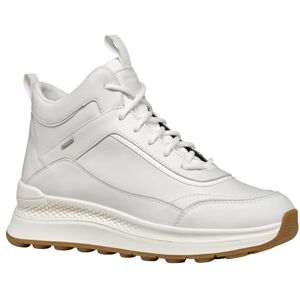 Geox Women's D Spherica Actif X2 Sneaker, White, 2 UK Geox Women's D Spherica Actif X2 Sneaker, White, 2 UK