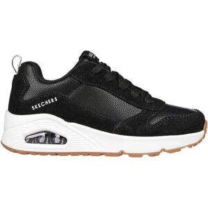 Skechers 403677L BKW Sneaker, Black Suede & Synthetic/White Trim, 13.5 UK Skechers 403677L BKW Sneaker, Black Suede & Synthetic/White Trim, 13.5 UK