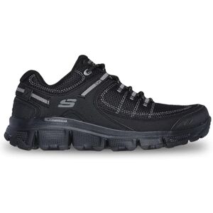 Skechers Women's Summits at Artists Bluff Trekking Low Cut Shoes, Black Synthetic/Textile/Black Trim, 7 UK Skechers Women's Summits at Artists Bluff Trekking Low Cut Shoes, Black Synthetic/Textile/Black Trim, 7 UK