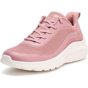 Skechers Womens Bobs Squad Waves Still Wading Trainers Rose Skechers Womens Bobs Squad Waves Still Wading Trainers Rose