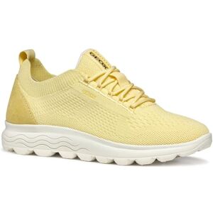 Geox Women's D Spherica A Sneaker, Lt Yellow, 3 UK Geox Women's D Spherica A Sneaker, Lt Yellow, 3 UK