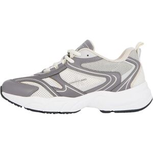 Calvin Klein Women’s Retro Tennis Mesh Sporty Runner Trainers, Multicolor (Stormfront/Creamy White/Tapioca), 5 Calvin Klein Women’s Retro Tennis Mesh Sporty Runner Trainers, Multicolor (Stormfront/Creamy White/Tapioca), 5