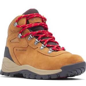 Columbia Women's Newton Ridge Plus Waterproof Amped Hiking Shoe, Elk/Mountain Red, 7 UK Columbia Women's Newton Ridge Plus Waterproof Amped Hiking Shoe, Elk/Mountain Red, 7 UK