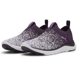 Puma Women's SOFTRIDE REMI Slip-ON Knit WN's Road Running Shoe, Midnight Plum-Lilac Frost White, 4.5 UK Puma Women's SOFTRIDE REMI Slip-ON Knit WN's Road Running Shoe, Midnight Plum-Lilac Frost White, 4.5 UK
