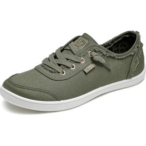 Skechers BOBS Women's 33492 Sneaker, Olive, 8 Skechers BOBS Women's 33492 Sneaker, Olive, 8