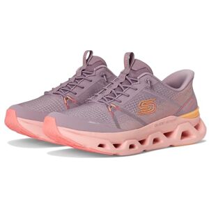 Skechers Women's Glide-Step Altus Fast Lane Sneaker, Lavender Mesh/Peach Trim, 5.5 UK Skechers Women's Glide-Step Altus Fast Lane Sneaker, Lavender Mesh/Peach Trim, 5.5 UK