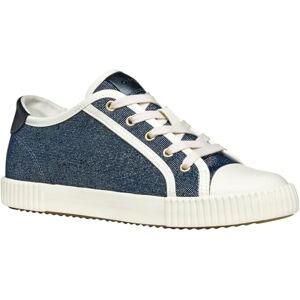 Geox Women's D BLOMIEE B Sneaker, Navy/Optic White, 6 UK Geox Women's D BLOMIEE B Sneaker, Navy/Optic White, 6 UK