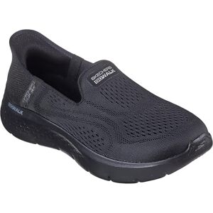 Skechers Women's Go Walk Flex Yael Sneaker, Black Textile/Trim, 7.5 UK Skechers Women's Go Walk Flex Yael Sneaker, Black Textile/Trim, 7.5 UK