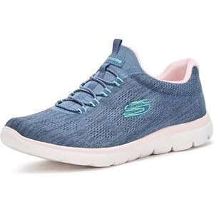 Skechers Women's Summits Fun Flare Sneaker, Navy/Multi=nvmt, 7.5 UK Wide Skechers Women's Summits Fun Flare Sneaker, Navy/Multi=nvmt, 7.5 UK Wide