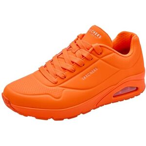 Skechers Women's Uno-Stand on Air Sneaker, Orange, 7 Skechers Women's Uno-Stand on Air Sneaker, Orange, 7