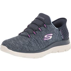 Skechers Women's Summits Hands-Free Slip-ins – Memory Foam Insole, Heel Pillow, Vegan Materials Sneaker, Navy, 7.5 UK Skechers Women's Summits Hands-Free Slip-ins – Memory Foam Insole, Heel Pillow, Vegan Materials Sneaker, Navy, 7.5 UK