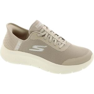 Skechers Women's Go Walk Flex Hands Free Slip-ins-Grand Entry Sneaker, Taupe, 8 UK Wide Skechers Women's Go Walk Flex Hands Free Slip-ins-Grand Entry Sneaker, Taupe, 8 UK Wide