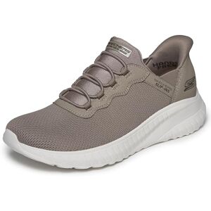 Skechers Women's Hands Free Slip-ins Bobs Squad Chaos-Daily Inspiration Sneaker, Taupe Knit, 4.5 UK Skechers Women's Hands Free Slip-ins Bobs Squad Chaos-Daily Inspiration Sneaker, Taupe Knit, 4.5 UK