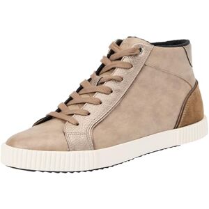 Geox Women's D Blomiee G Sneaker, Dk Taupe, 6 UK Geox Women's D Blomiee G Sneaker, Dk Taupe, 6 UK