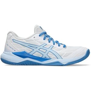 ASICS Women's Gel-Tactic 12 Sneaker, White/Light Blue, 11 UK ASICS Women's Gel-Tactic 12 Sneaker, White/Light Blue, 11 UK