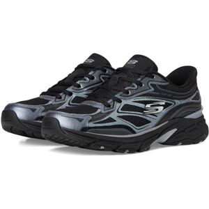 Skechers Women's Stamina Sport Sneaker, Black Duraleather/Mesh/Trim, 4 UK Skechers Women's Stamina Sport Sneaker, Black Duraleather/Mesh/Trim, 4 UK