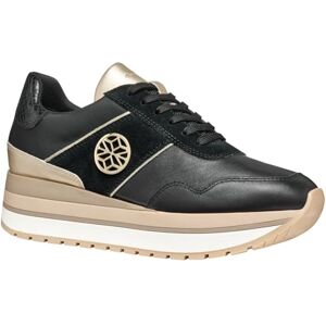 Geox Women's D New KENCY A Sneaker, Black, 2.5 UK Geox Women's D New KENCY A Sneaker, Black, 2.5 UK