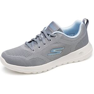 Skechers Women's Go Walk Joy Violet Sneaker, Grey/Blue, 7 UK Skechers Women's Go Walk Joy Violet Sneaker, Grey/Blue, 7 UK