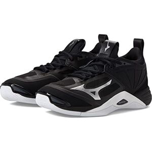 Mizuno Women's 2 Wave Momentum Volleyball Shoe 11, Black/Silver, 8.5 UK Mizuno Women's 2 Wave Momentum Volleyball Shoe 11, Black/Silver, 8.5 UK