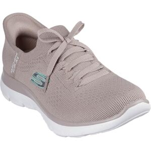 Skechers Women's Summits New Daily Sneaker, Taupe Knit/Mint Trim, 6.5 UK Skechers Women's Summits New Daily Sneaker, Taupe Knit/Mint Trim, 6.5 UK
