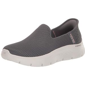 Skechers Women's Go Walk Flex Slip-ins-Relish Sneaker, Charcoal, 7.5 Skechers Women's Go Walk Flex Slip-ins-Relish Sneaker, Charcoal, 7.5