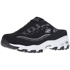 Skechers Women's D'Lites Bright Sky Sneaker, Black/White, 3 UK Skechers Women's D'Lites Bright Sky Sneaker, Black/White, 3 UK