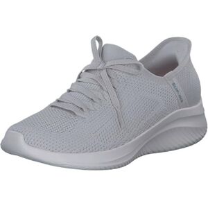 Skechers Women's Ultra Flex 3.0 Elevated Motion Sneaker, Light Gray Knit/Trim, 4 UK Skechers Women's Ultra Flex 3.0 Elevated Motion Sneaker, Light Gray Knit/Trim, 4 UK