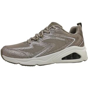 Skechers Women's Tres-Air Uno Glit-Airy Sneaker, Taupe Glitter Hot Melt/Mesh, 5.5 UK Skechers Women's Tres-Air Uno Glit-Airy Sneaker, Taupe Glitter Hot Melt/Mesh, 5.5 UK