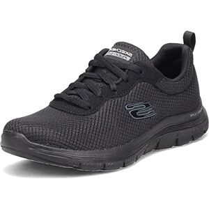 Skechers Sport Flex Appeal 4.0 Brilliant View Women's Sneaker 9.5 C/D US Black-Black Skechers Sport Flex Appeal 4.0 Brilliant View Women's Sneaker 9.5 C/D US Black-Black