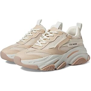 Steve Madden Women's Possession Sneaker, Tan Multi, 4 UK Steve Madden Women's Possession Sneaker, Tan Multi, 4 UK
