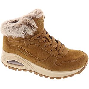Skechers Women's Uno Rugged Wintriness Sneaker, Chestnut Suede/Faux Fur, 6.5 UK Skechers Women's Uno Rugged Wintriness Sneaker, Chestnut Suede/Faux Fur, 6.5 UK