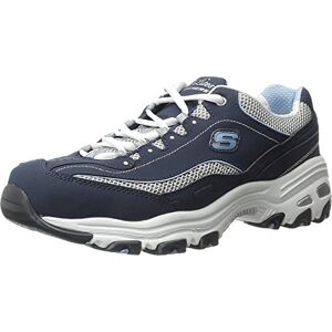 Skechers Women's D'lites biggest Fan Fashion Sneaker, Navy and White, 2 UK X-Wide Skechers Women's D'lites biggest Fan Fashion Sneaker, Navy and White, 2 UK X-Wide