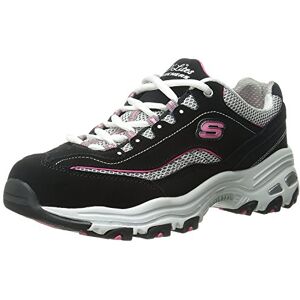 Skechers Women's D'lites biggest Fan Fashion Sneaker, Black Bkwp, 2 UK Skechers Women's D'lites biggest Fan Fashion Sneaker, Black Bkwp, 2 UK