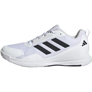 adidas Men's Novaflight 2 Indoor Shoes, FTWR White/core Black/FTWR White, 9 UK adidas Men's Novaflight 2 Indoor Shoes, FTWR White/core Black/FTWR White, 9 UK