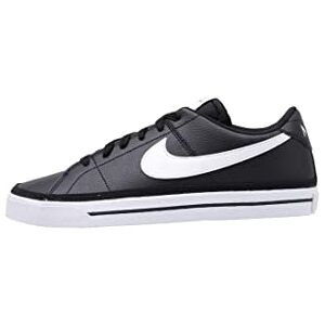 Nike Men's Court Legacy Sneaker, Black White(Dark), 6 UK Nike Men's Court Legacy Sneaker, Black White(Dark), 6 UK