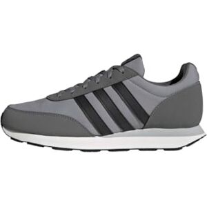 adidas Men's Run 60s 3.0 Shoes Non Football, Grey Three/Core Black/Grey Four, 3 UK adidas Men's Run 60s 3.0 Shoes Non Football, Grey Three/Core Black/Grey Four, 3 UK