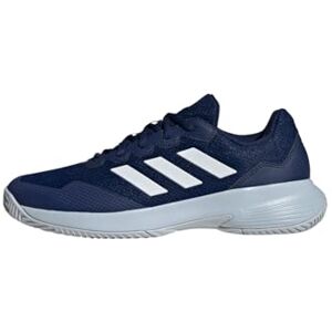 adidas Men's Gamecourt 2.0 Tennis Shoes, Dark Blue/Cloud White/Halo Blue, 4 UK adidas Men's Gamecourt 2.0 Tennis Shoes, Dark Blue/Cloud White/Halo Blue, 4 UK