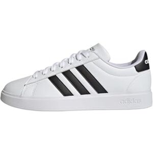 adidas Men's Grand Court 2.0 Shoes, Cloud White/Core Black/Cloud White, 9.5 UK adidas Men's Grand Court 2.0 Shoes, Cloud White/Core Black/Cloud White, 9.5 UK