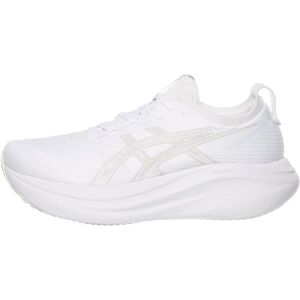 ASICS Men's Gel-Nimbus 27 Running Shoes, White/Glacier Grey, 10.5 UK ASICS Men's Gel-Nimbus 27 Running Shoes, White/Glacier Grey, 10.5 UK