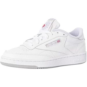Reebok Male Adult Club C 85 FTWWHT/EACOBL/Chalk 8 White Reebok Male Adult Club C 85 FTWWHT/EACOBL/Chalk 8 White