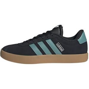 adidas Men's VL Court 3.0 Shoes, Core Black/Powder Teal/Silver Metallic, 10.5 UK adidas Men's VL Court 3.0 Shoes, Core Black/Powder Teal/Silver Metallic, 10.5 UK