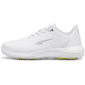 Puma Men's PHANTOMCAT Nitro + Golf Shoe, White Silver-ASH Gray, 10.5 UK Puma Men's PHANTOMCAT Nitro + Golf Shoe, White Silver-ASH Gray, 10.5 UK