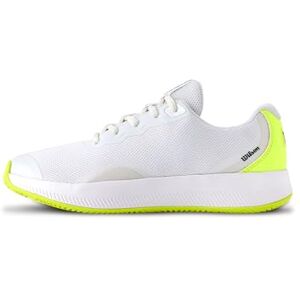 Wilson Intrigue Lite Women's Tennis Shoes, Female-Focused Design, Provides Dynamic Comfort and Adaptable Court Play, Colour: White/Safety Yellow/Navy Blazer, Size: 4 Wilson Intrigue Lite Women's Tennis Shoes, Female-Focused Design, Provides Dynamic Comfort and Adaptable Court Play, Colour: White/Safety Yellow/Navy Blazer, Size: 4